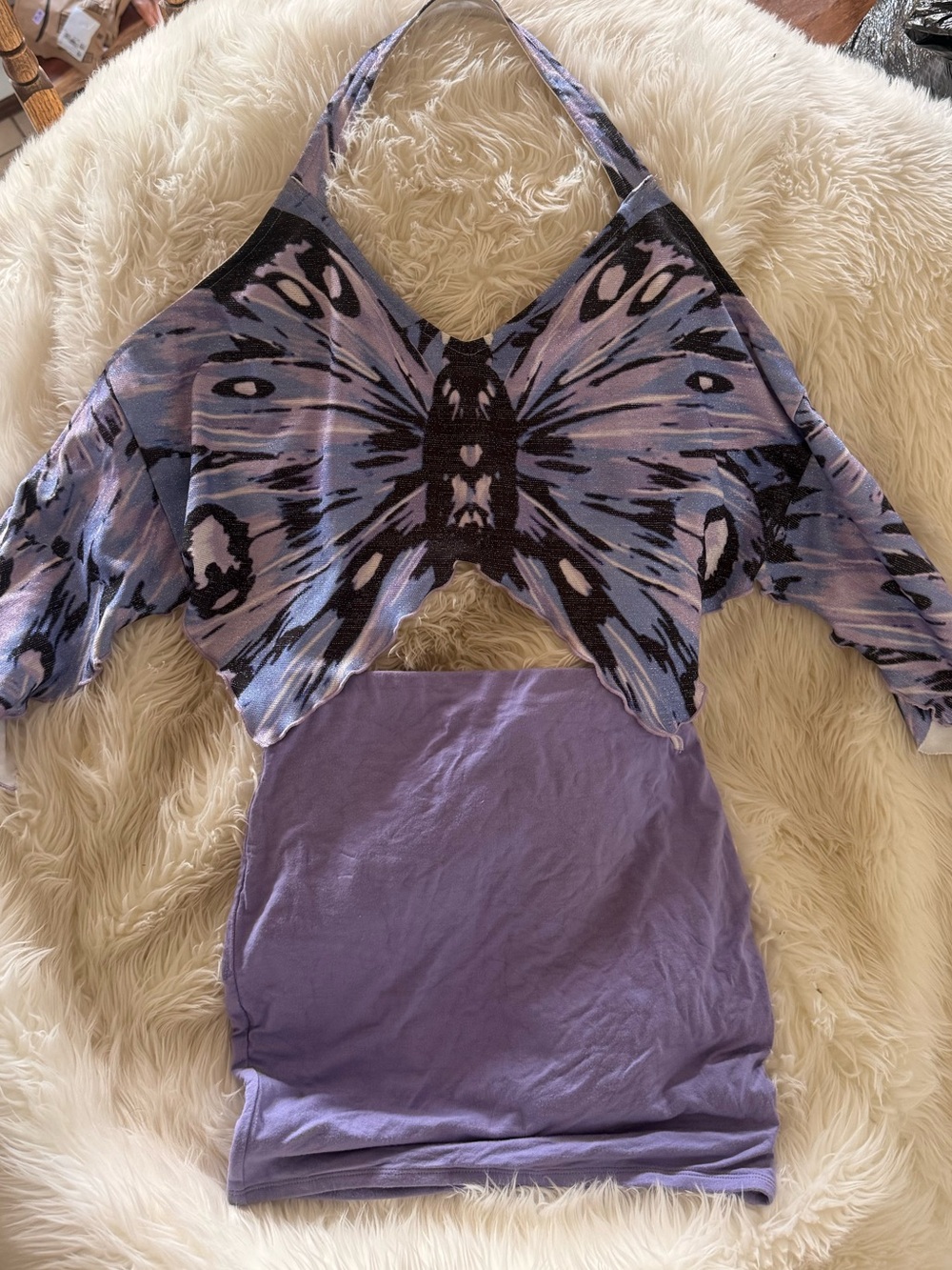 Purple Butterfly Party outfit